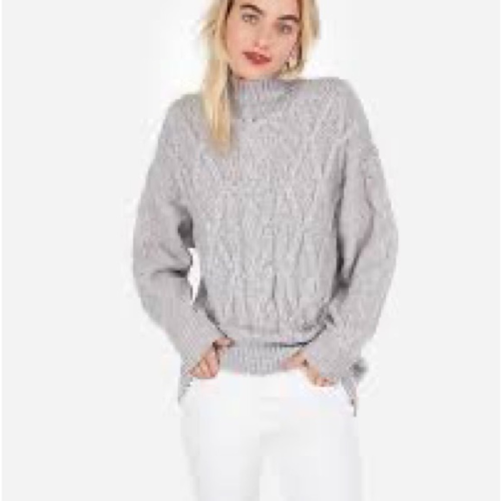 Express Cable knit sweater - Picture 2 of 10